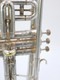  Vintage 1935 Conn 80A  Cornet in Silver Plate with Quick Change Tuning!
