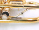 From The Fred Mills Collection: Yamaha YTR-6610S Eb Trumpet/Cornet Hybrid in Gold Plate