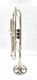 Pre-Owned Stomvi Mambo Titanium Trumpet in Silver Plate