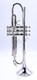 Bell Trumpets Entry Level Professional Model Trumpet in Silver Plate 