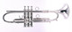 The Bell BT3-350 w/ 370G Bell  All-Around Trumpet in silver plate SN: 1660