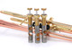The Beautiful Schilke HC2 Trumpet in Clear Lacquer  with copper bell!
