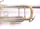 Bach Stradivarius 43 Bb Trumpet in Clear Lacquer with "Sterling Silver Plus" Bell