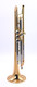 Pre-Owned Manchester Brass RL-GB Professional Trumpet in Clear Lacquer 