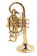 Carolbrass CCR-7772R-YSS(D)-C-L Cornet in Clear Lacquer 