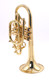 Carolbrass CCR-7772R-YSS(D)-C-L Cornet in Clear Lacquer 