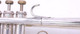 Vintage 1970  Getzen Eterna Severinsen Model Trumpet in Silver Plate 