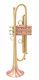Bell Trumpets 9-352-Bimetal  430 YC  Bell  SN 1232  yellow brass and copper Bell! 