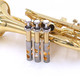 The cool CarolBrass Convertible Pocket Trumpet  (Keys of C and Bb)! 