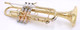 Getzen 907DLX Eterna Deluxe Trumpet in clear lacquer