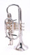 Pre-Owned Getzen 3850 Custom Cornet in Silver Plate 