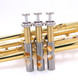 Carolbrass CTR-1000H-YSS-Bb-L-LH Left Handed Trumpet in Lacquer 