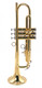 Carolbrass CTR-1000H-YSS-Bb-L-LH Left Handed Trumpet in Lacquer 