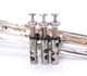 Post War Besson Brevette Pre-Owned Trumpet in Silver Plate