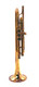 Rare Kanstul 1510 C Trumpet in Gold Plate
