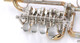 Pre-Owned J. Scherzer Bb/A Meister Rotary Valve Piccolo Trumpet in Clear Lacquer 