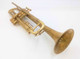 From Trent's Collection!  1940 French Besson Brevete'  Trumpet in Raw Brass 