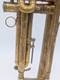 From Trent's Collection!  1940 French Besson Brevete'  Trumpet in Raw Brass 