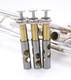 Pre-Owned Flip Oakes Wild Thing Trumpet in Silver Plate