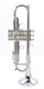 Pre-Owned Flip Oakes Wild Thing Trumpet in Silver Plate