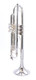 Pre-Owned Bach Stradivarius 43H/43 Trumpet in Silver Plate w/Heavyweight Bell!