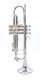 Pre-Owned Bach Stradivarius 43H/43 Trumpet in Silver Plate w/Heavyweight Bell!