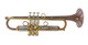Pre-Owned Del Quadro "Grizzly" Trumpet in Raw Brass 