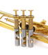 Pre-Owned Kanstul 1500B Bb Trumpet in Gold Lacquer  a great player!