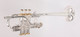 Incredible bargain:  Y-Fort  742 Long Bell Eb/D Trumpet in silver with gold trim