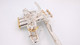 Incredible bargain:  Y-Fort  742 Long Bell Eb/D Trumpet in silver with gold trim
