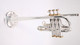 Incredible bargain:  Y-Fort  742 Long Bell Eb/D Trumpet in silver with gold trim