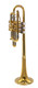 Pre-Owned Bach Stradivarius 239 Long Bell Eb Trumpet w/ Tunable Bell in Clear Lacquer 