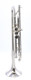 Custom Edwards Gen III Bb Trumpet in silver plate