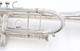 Custom Edwards Gen III Bb Trumpet in silver plate