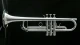B-Stock Manchester Brass Custom RL-GB Professional Bb Trumpet in Silver Plate