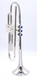 Bell Trumpets " The Tank" in Silver Plate:  Huge sound and response!