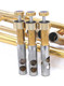 Pre-Owned Adams A4-LT Selected Series Trumpet in Satin Gold Lacquer 