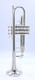 Pre-Owned Shires Model A Trumpet in Silver Plate 