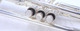 Pre-Owned Shires Model A Trumpet in Silver Plate 