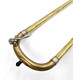 Pre-Owned Courtois AC420 Tenor Trombone in Raw Brass with Hagmann valve