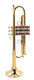 Back in stock!  Carolbrass Andrea Giuffriedi All Around Trumpet in Clear Lacquer
