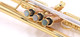 Back in stock!  Carolbrass Andrea Giuffriedi All Around Trumpet in Clear Lacquer