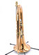  Red Brass Beauty! Carol Brass 6200-rss Flugelhorn in  clear lacquer