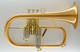  Red Brass Beauty! Carol Brass 6200-rss Flugelhorn in  clear lacquer