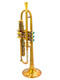 Monster  Del Quadro  Superhorn with three bells, twin tube leadpipe, and MAW valves!