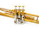 Monster  Del Quadro  Superhorn with three bells, twin tube leadpipe, and MAW valves!
