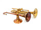 Monster  Del Quadro  Superhorn with three bells, twin tube leadpipe, and MAW valves!