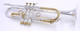 Back to school deal!  Carolbrass CTR-5000L-GST-Bb-SRL Mariachi Trumpet