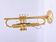  Monette B993 Trumpet in Gold Plate with case and STC3  B2 mouthpiece