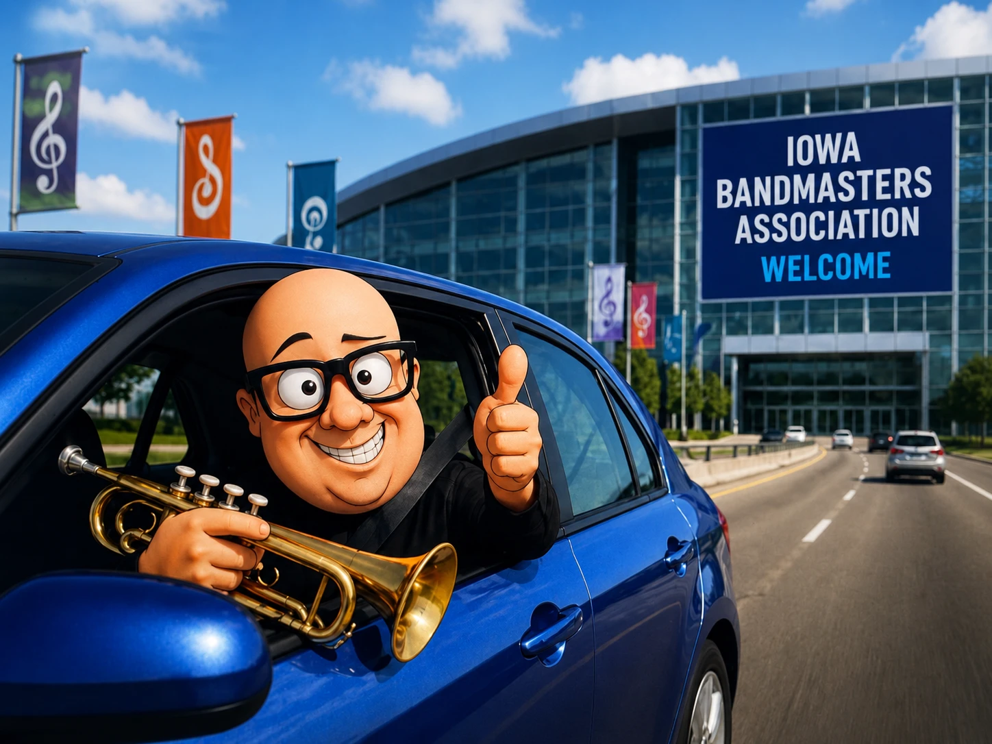 On the road again!